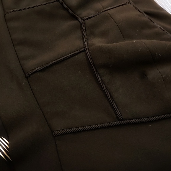 Black Halo black and white dress - Picture 2 of 6